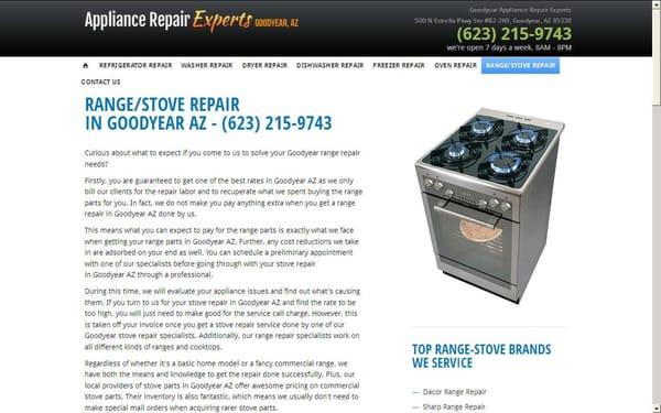 Goodyear Appliance Repair Experts Fast and Reliable Appliance Repair http://www.appliancerepair-goodyearaz.com