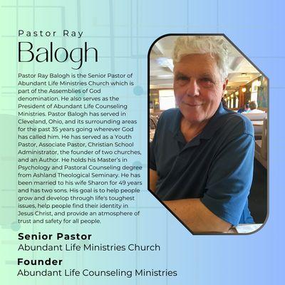 Meet Pastor Ray Balogh