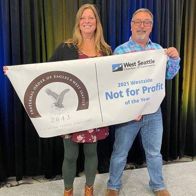 Westside Not for Profit of the Year | West Seattle Eagles Aerie #2643