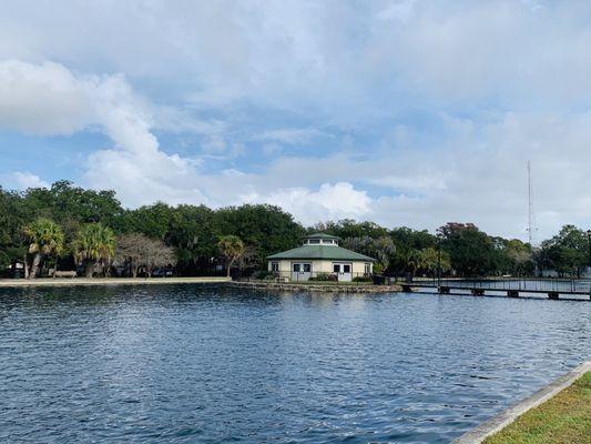 Venue from a distance.