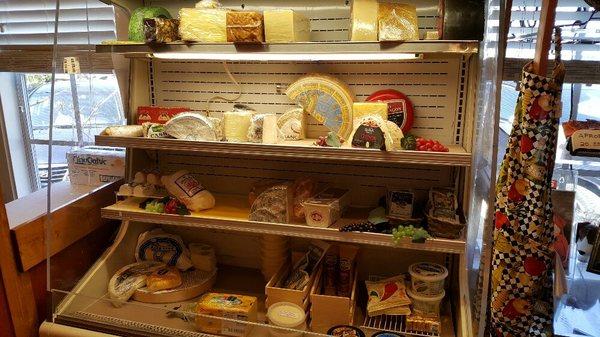 Over 50 cheeses imported and domestic.  Cow, sheep, goat and buffalo.  Come see us for your quality cheese.