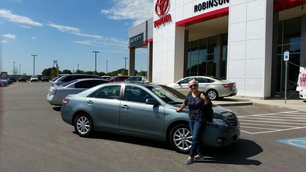 My new 2011 Toyota Camry!  Thanks to all the folks at Robinson Toyota for going above and beyond the call of duty!