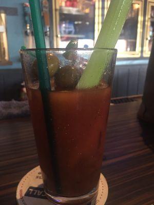 Sarah's delicious Bloody Mary!