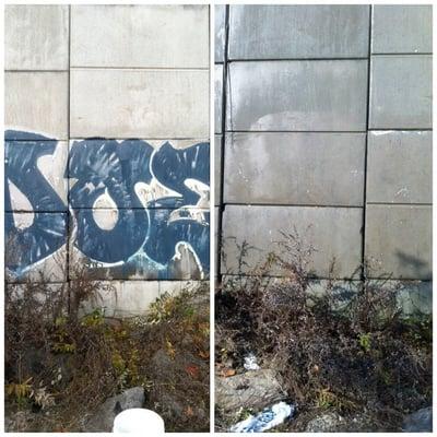 Graffiti removal