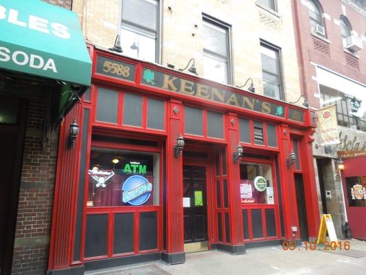 When Kingsbridge was an Irish enclave Keenan's was a go-to Irish bar.