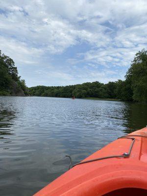 Gorgeous day kayaking