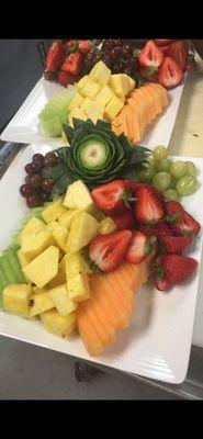 Elevate your palate with a Fruit Platter. A medley of nature's sweetest creations, artfully arranged to bring color & flavor to your table.