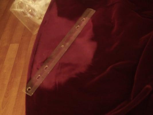 They destroyed my vintage velvet dress as measured in my photo proof by a foot-long ruler - yet refused to offer a refund!