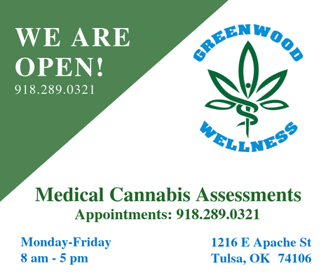 We are open! Medical Cannabis Assessments