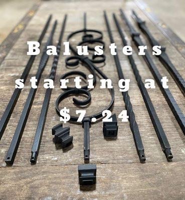 Balusters starting at just $7.24