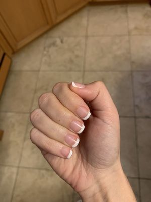 French Gel Manicure