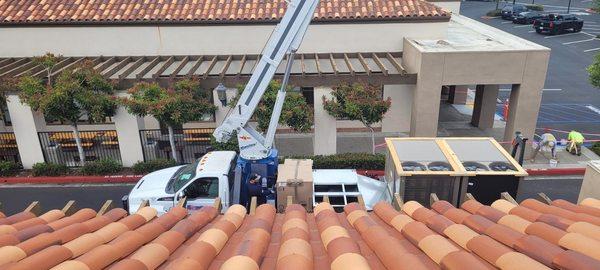 Commercial multi unit install