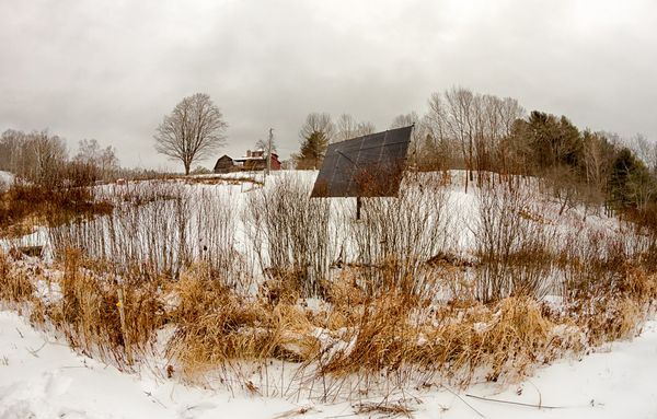 A solar tracker follows the sun, generating up to 40% more energy than a traditional solar panel system.