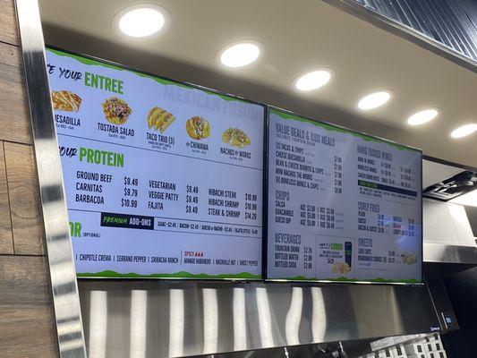 Menu-Prices