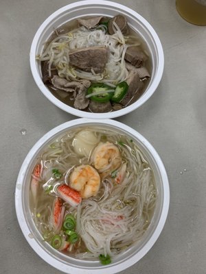 Tried the new menu: beef noodle soup and seafood noodle soup. Both good for cold winter. Will come back for the soup.