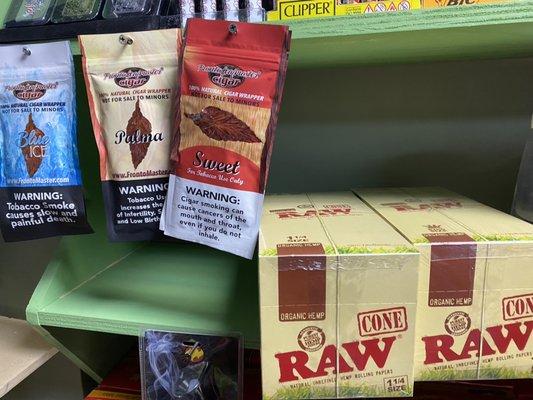 Fronto and Raw Paper Accessories