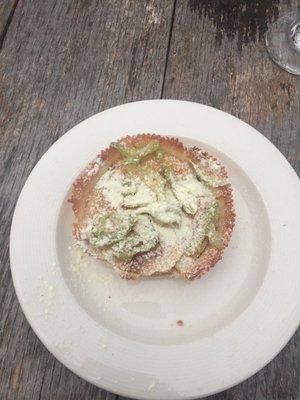 The delicious brown sugar tart with candied fennel