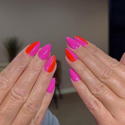 short almond gel x set