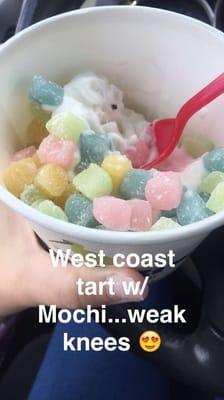 Tart flavor with multi-color Mochi is my favorite combo!!