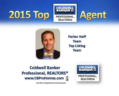 2015 Top Agent for our entire company!