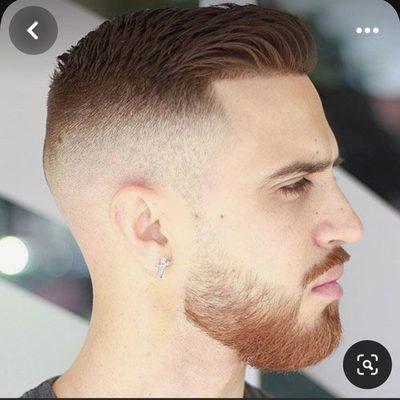 This is the picture I provided for her to see what I wanted since this is my normal haircut that I get done everywhere I go for a cut.