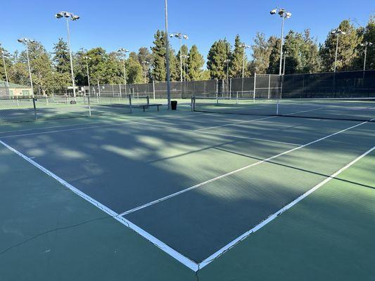 Pickleball practice