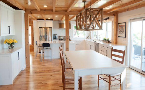 Timber Framed Kitchen Renovation in Mentor.