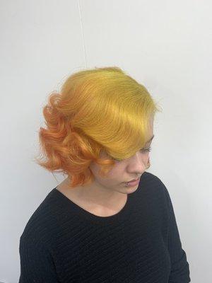 Yellow and Peach Color Melt!