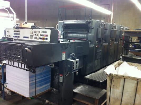 4 color Heidelberg MOVP