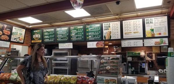 11/19/22 Let get something to eat; as well, as see what changes have been made at Subway.