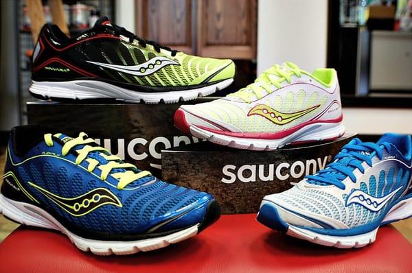 We have the latest shoes from Saucony, Brooks, Asics and others!