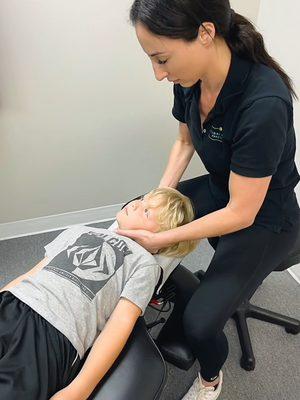 Chiropractic adjustment at Natural Health Practices