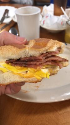 Pork roll egg & cheese! Jersey's finest!