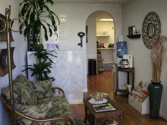 waiting area for beauty salon, 12759 Poway Rd # 205, Poway, CA 92064