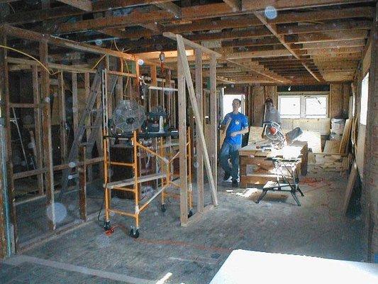 This is the view when remodel began.