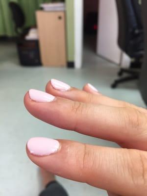 Shellac manicure