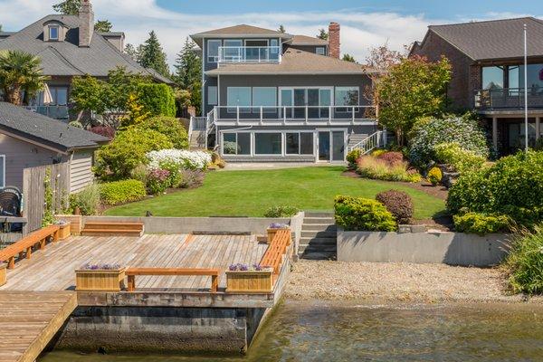 Lake Front house on Lake Stevens-SOLD for $1.4 million