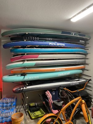 Up to 12 paddle boards in our inventory!