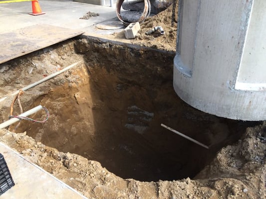 Installing a new sewage lift station for a gas station. crews completed it in 2 days! Great Job! www.518PlumbingToday.com visit us today!