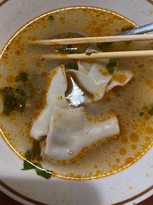 Wonton soup