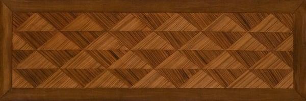 faux diamond wood grain