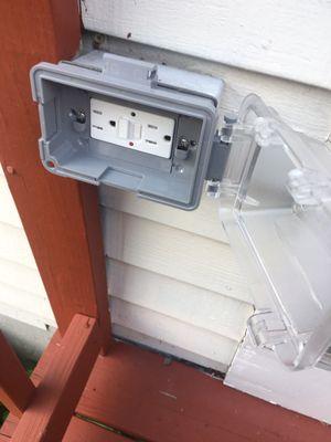 Exterior outlet swap #1 After