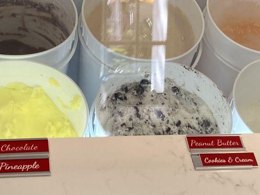 Italian ice flavors