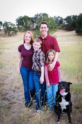 Dr. Evan Mountford and family