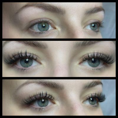 Hybrid lash extensions