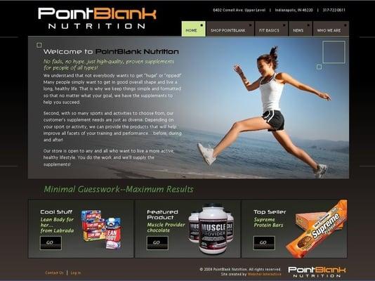 Point Blank Nutrition Health Supplement Store