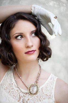 vintage makeup. photo credit Sarah Ainsworth Photography