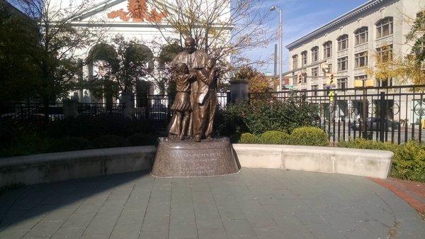 Pope John Paul II Statue