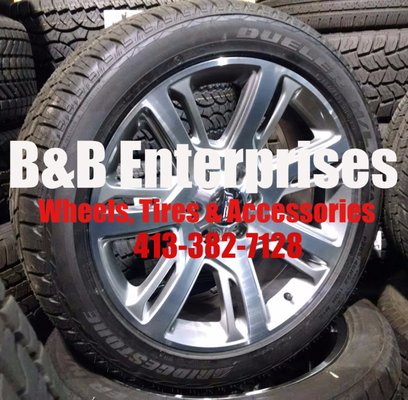 Ford Dodge Ram Chevy GMC Toyota  New Take Off wheels & tires with less than 50 miles on them! 413-382-7128