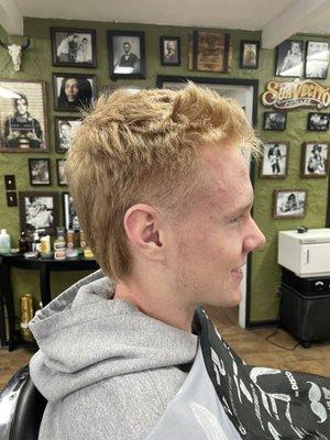 Textured Mullet